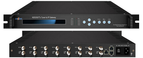 NDS3507TX Tuner/ASI to IP 千兆網(wǎng)關