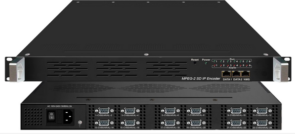 NDS3542K 8/12/24路標(biāo)清圖文編碼器（文字、圖片、二維碼 8-24路CVBS）